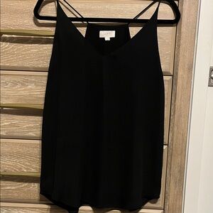 LOFT Women's Elegant Black Camisole Size S